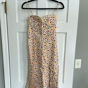 Reformation Nebraska Supermarket Sweep Dress